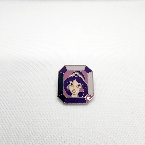 Disney Jewelry - 🌺 5/$25 Disney Jasmine Aladdin Princess Gems Hidden Mickey Trading Pin 2008
